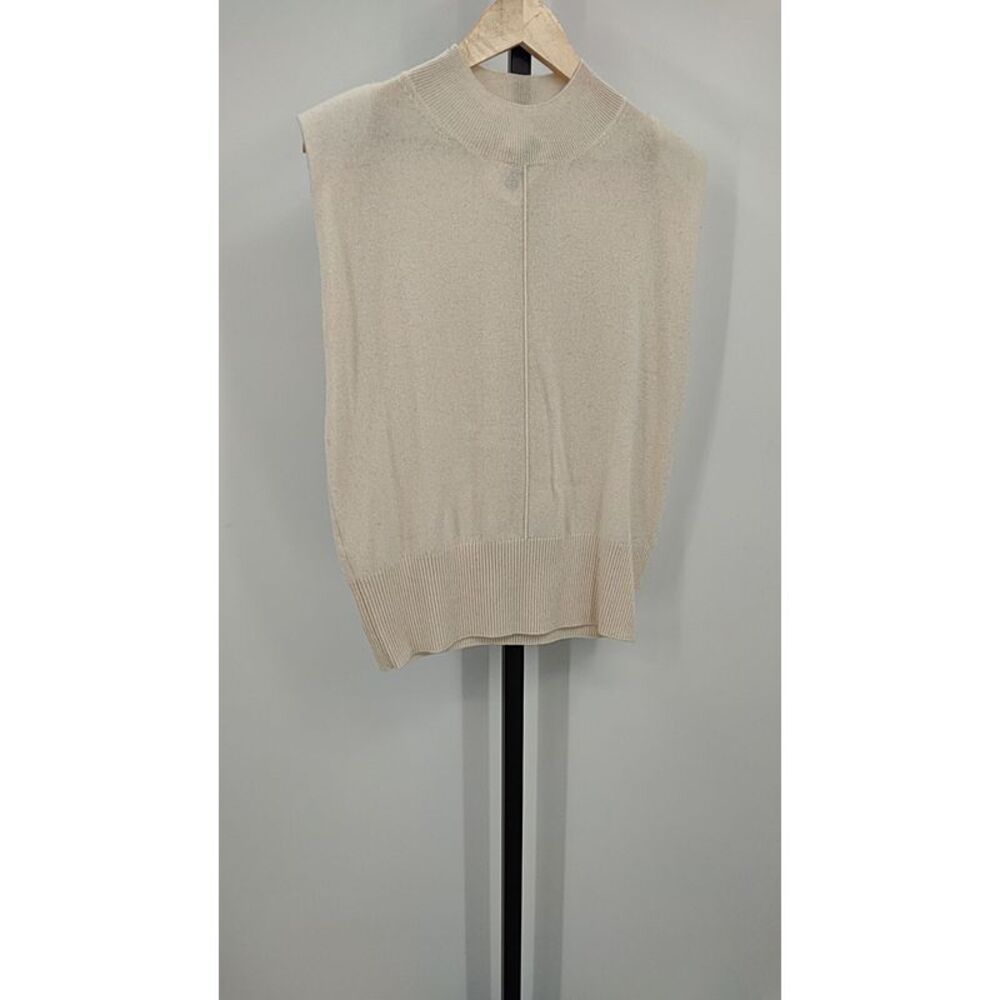 Quince Cashmere Padded Shoulder Tank